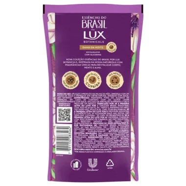 Sabonete Líquido Para Mãos Lux Dama da Noite Refil 240ml