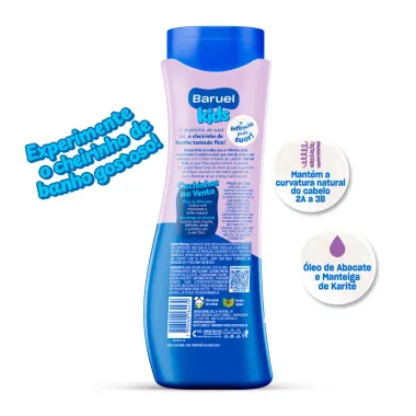 Condicionador e M&aacute;scara Baruel Kids Cachinhos ao Vento 300ml