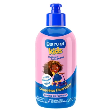 Creme de Pentear Baruel Kids Crespinhos Divertidos 300ml