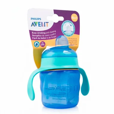 Copo de Treinamento Philips Avent Cor Azul +6 Meses 200ml