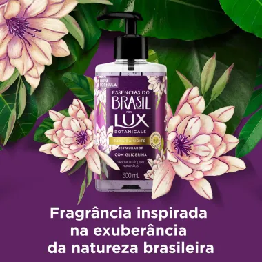 Sabonete Líquido para Mãos Lux Essências do Brasil Dama-da-Noite 300ml