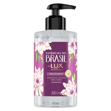 Sabonete Líquido para Mãos Lux Essências do Brasil Dama-da-Noite 300ml