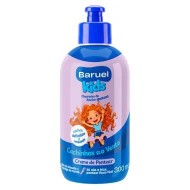 Creme de Pentear Baruel Kids Cachinhos ao Vento 300ml