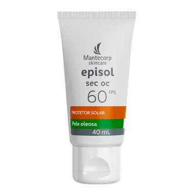 Protetor Solar Episol Sec OC FPS 60 Pele Oleosa 40ml