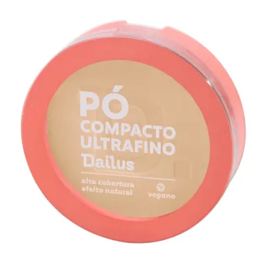 Pó Compacto Dailus Ultrafino D3 Cor Claro 10g