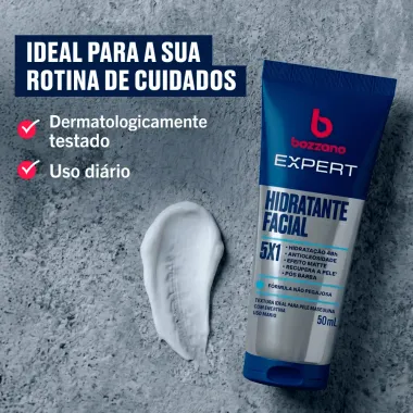 Creme Facial Hidratante Bozzano Expert 5 em 1 50ml