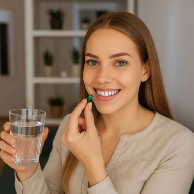 Bio C&aacute;lcio Puravida com 60 C&aacute;psulas