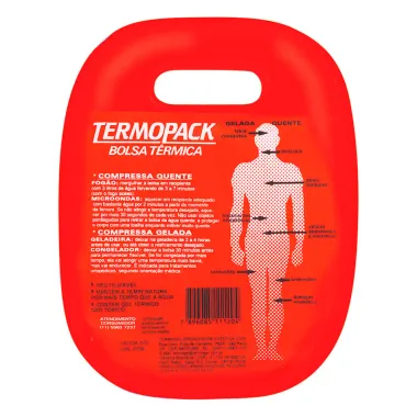 Bolsa Térmica Termopack  Quente ou Gelada com Alça 26cmx21cm com 1 Unidade