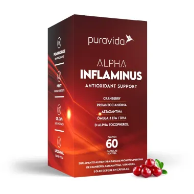 Alpha Inflaminus Puravida 60 C&aacute;psulas
