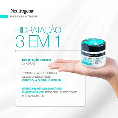 Creme Neutrogena Face Care Intensive Hidratante Matte 3 em 1 100g