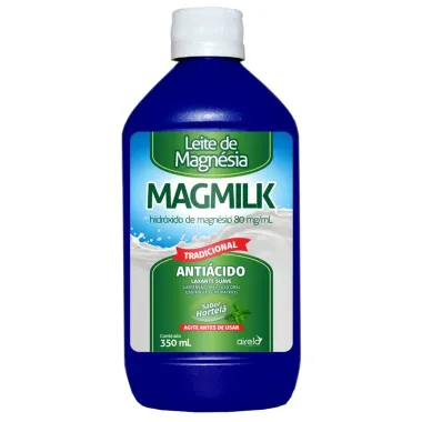 Leite de Magnésia Magmilk Sabor Hortelã 350ml