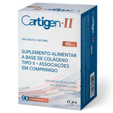 Cartigen II 40mg com 90 Comprimidos