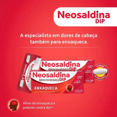 Neosaldina Dip 1g com 4 Comprimidos