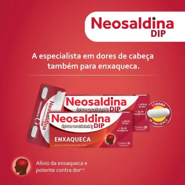 Neosaldina Dip 1g com 4 Comprimidos