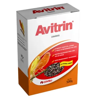 Ração Coveli Avitrin Para Canários 500g