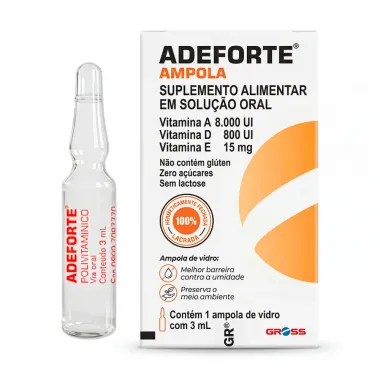 Adeforte Flaconete Oral com 3ml