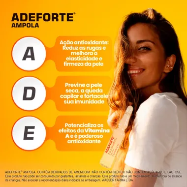 Adeforte Flaconete Oral com 3ml
