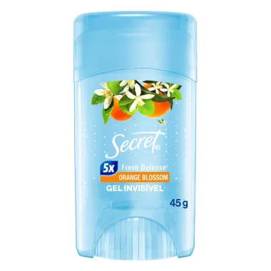 Desodorante em Gel Antitranspirante Secret Orange Blossom 45g