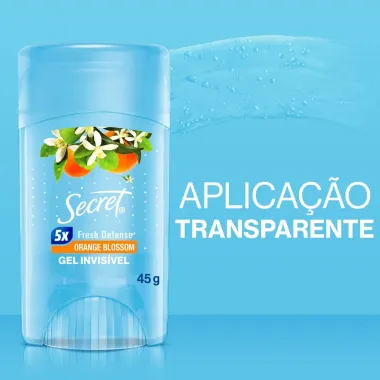 Desodorante em Gel Antitranspirante Secret Aroma Cítrico 45g