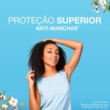 Desodorante em Gel Antitranspirante Secret Prote&ccedil;&atilde;o de Algod&atilde;o 45g