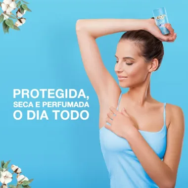 Desodorante em Gel Antitranspirante Secret Prote&ccedil;&atilde;o de Algod&atilde;o 45g