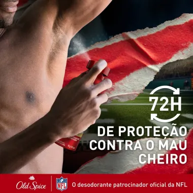 Desodorante Old Spice VIP Aerossol Kittle Can Cook 72h Antitranspirante 150ml