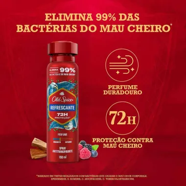 Desodorante Old Spice Pegador Spray Antitranspirante 150ml
