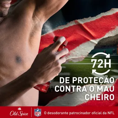 Desodorante Old Spice Refrescante Aerossol Ceedee TD 72h Antitranspirante 150ml