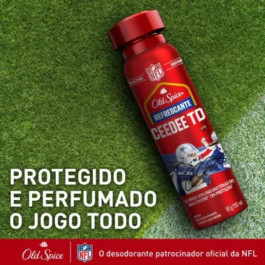 Desodorante Old Spice Refrescante Aerossol Ceedee TD 72h Antitranspirante 150ml