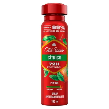 Desodorante Old Spice Cítrico Spray 72h Antitranspirante 150ml