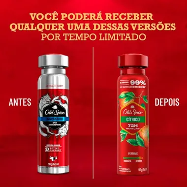 Desodorante Old Spice Matador Spray Antitranspirante 150ml