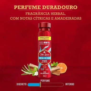 Desodorante Mar Profundo Old Spice Antitranspirante Spray 200ml