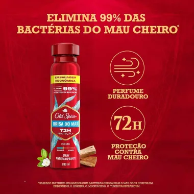 Desodorante Mar Profundo Old Spice Antitranspirante Spray 200ml
