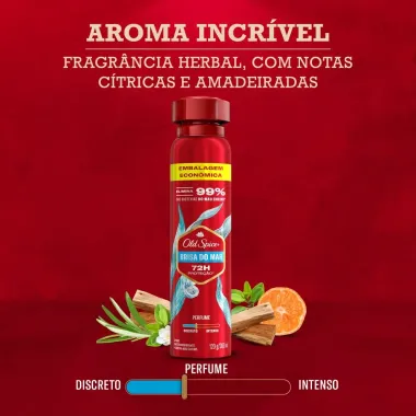 Desodorante Old Spice Brisa do Mar Aerossol Antitranspirante 200ml