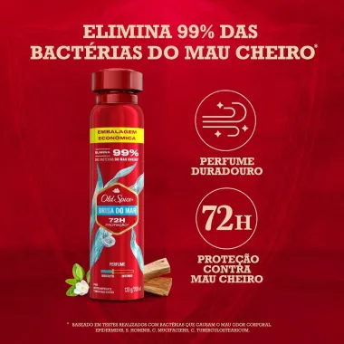 Desodorante Old Spice Brisa do Mar Aerossol Antitranspirante 200ml