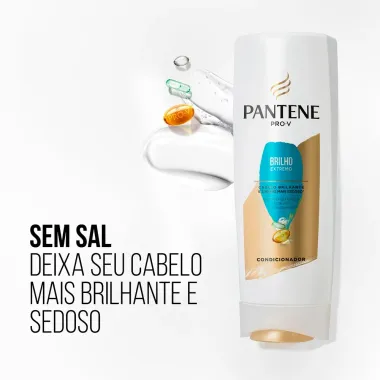Shampoo Pantene Brilho Extremo 400ml + Condicionador 175ml