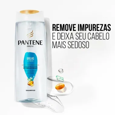 Shampoo Pantene Brilho Extremo 400ml + Condicionador 175ml
