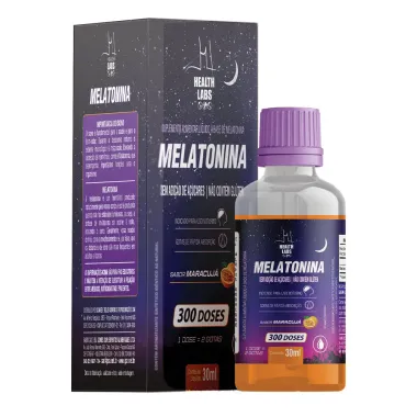 Melatonina Health Labs 300 Doses Sabor Maracuj&aacute; 30ml