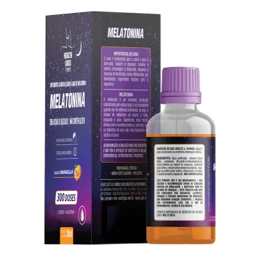 Melatonina Health Labs 300 Doses Sabor Maracuj&aacute; 30ml