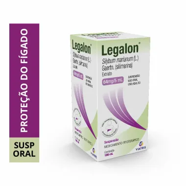 Legalon Silimarina 64mg/5ml Suspensão Oral com 100ml