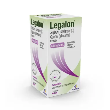 Legalon Silimarina 64mg/5ml Suspensão Oral com 100ml