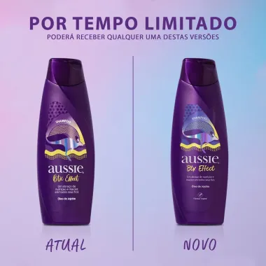 Shampoo Aussie Botox Effect Fios Nutridos e Alinhados 360ml