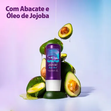 Tratamento Aussie Mega Moist 3 Minute Miracle Super Hidratação 236ml