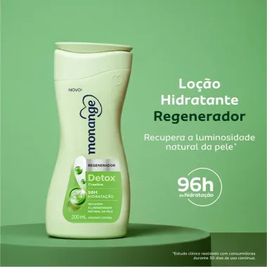 Hidratante Monange Detox com A&ccedil;&atilde;o Desodorante 200ml