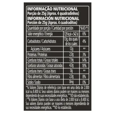 Chocolate Garoto Talento Meio Amargo com Amêndoas 85g
