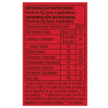 Chocolate Garoto Talento ao Leite com Avelãs 85g
