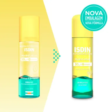 Protetor Solar Corporal Isdin HydroLotion FPS 50 com 200ml