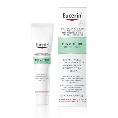 Eucerin Dermopure A&ccedil;&atilde;o Renovadora Antiacne Creme Facial 40ml