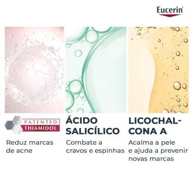 Eucerin S&eacute;rum Facial Antiacne Dermo Pure Efeito Triplo 40ml