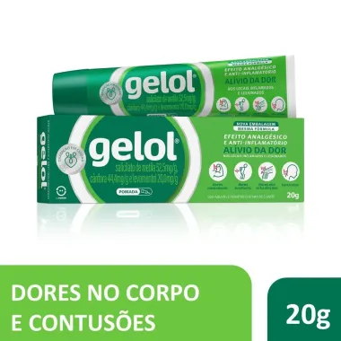 Gelol Pomada com 20g